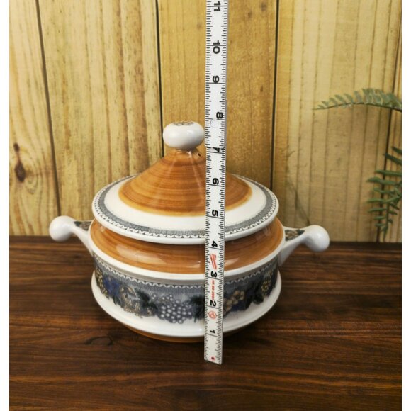 Vintage Goebel Burgund Serving Set - Picture 5 of 16